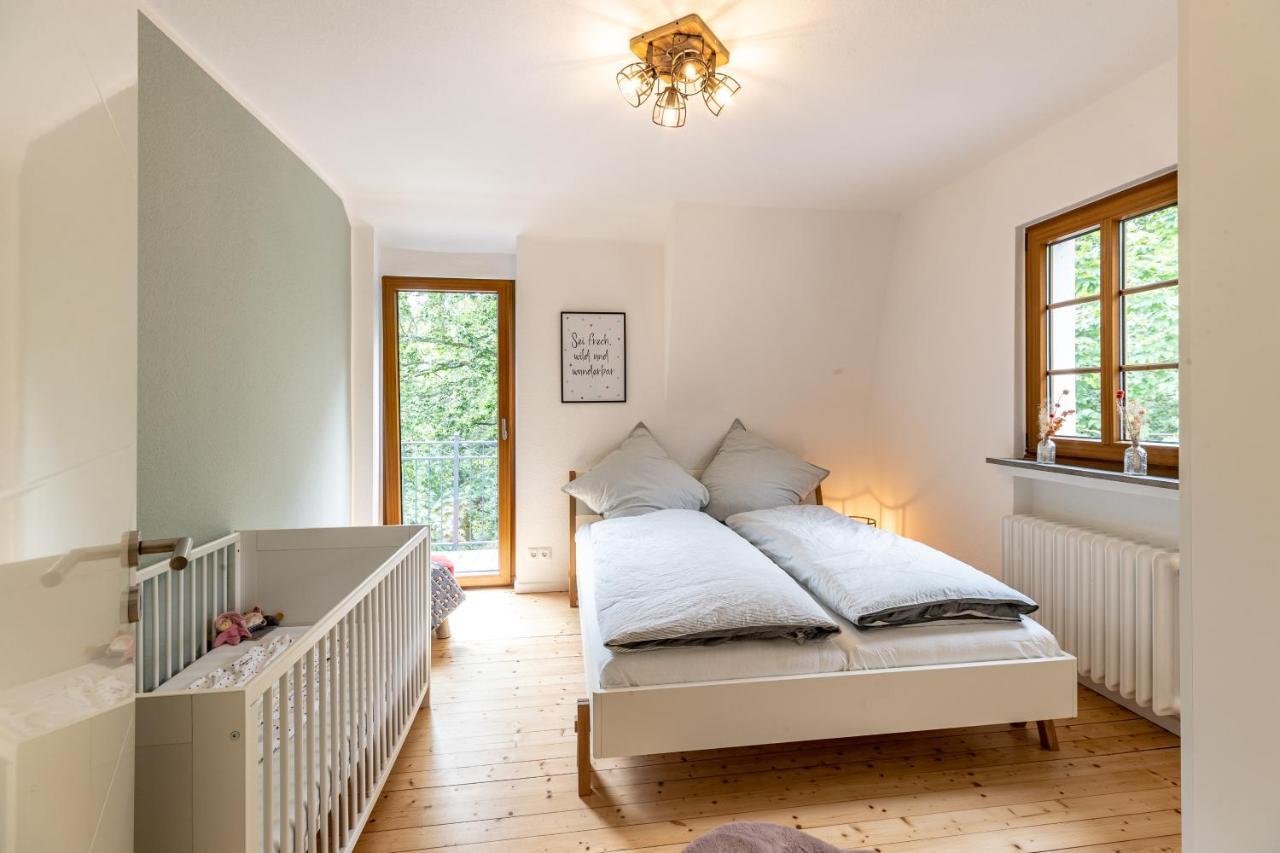 Landhaus Karbach Komplett Oder Einzelne Wohneinheiten Villa Inkl Sauna Bzw Waldhaeuschen Hirten Exterior foto