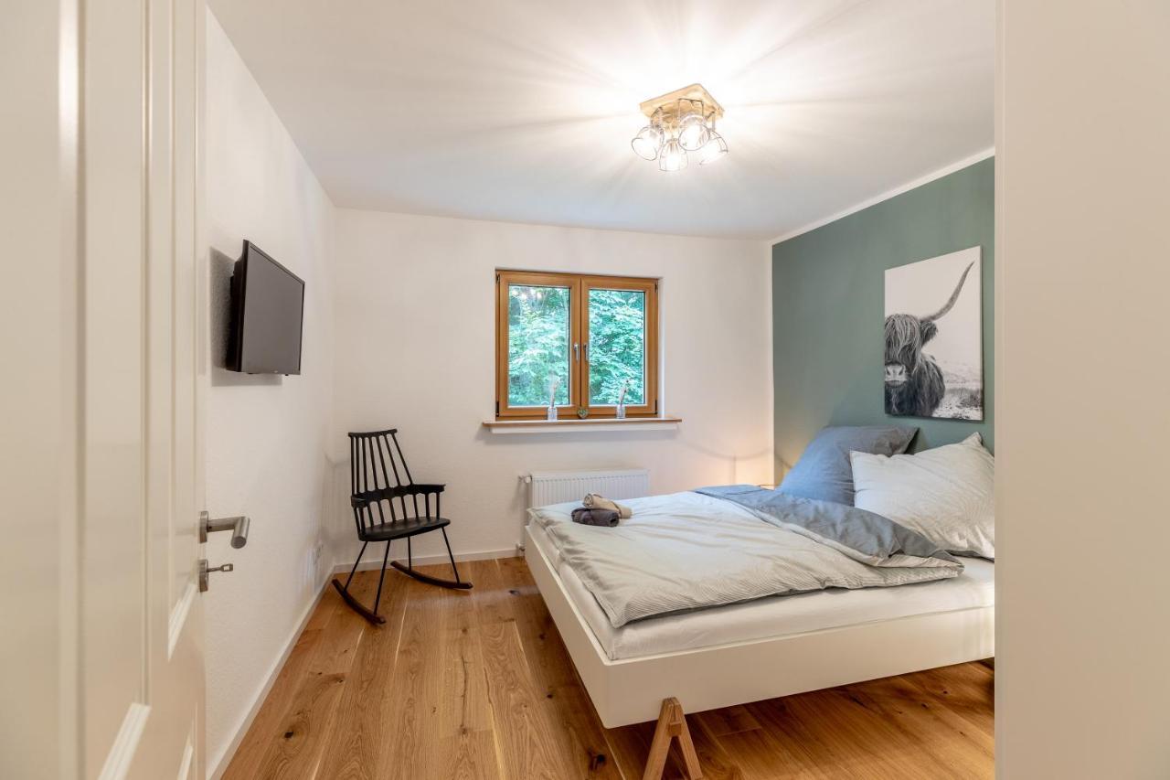 Landhaus Karbach Komplett Oder Einzelne Wohneinheiten Villa Inkl Sauna Bzw Waldhaeuschen Hirten Exterior foto